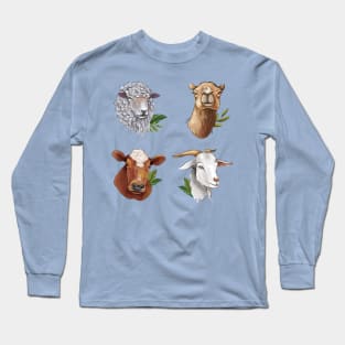 Eid al Adha Animals Long Sleeve T-Shirt